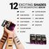 Mina ibrow Hair Color | Natural Spot Coloring Hair Tinting Powder, Water and Smudge Proof, No Ammonia, No Lead, Black