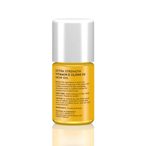 Jason Natural Vitamin E 32,000 IU Extra Strength Skin Oil, Targeted Solution, 1 fl oz