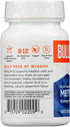 Bulletproof Cool Spearmint Methyl B-12 Lozenges, 60 Count, Supplement for Energy and Nerve Function