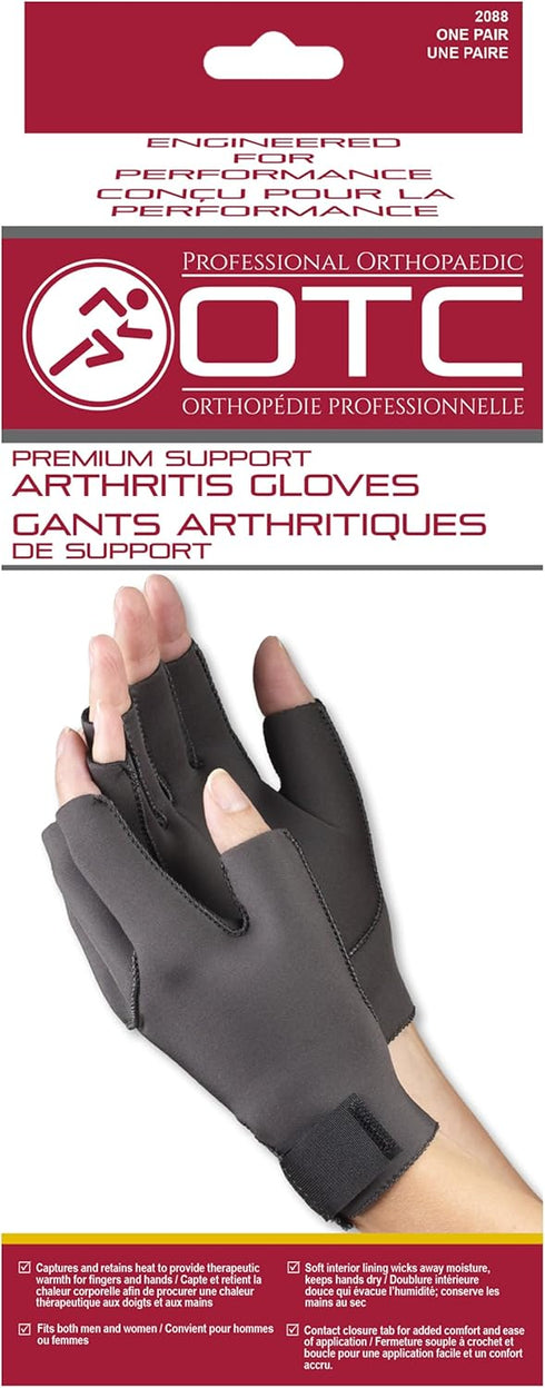 Premium Support Arthritis Gloves, 1 Pair, X-Small