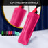 ZAXOP Resistant Silicone Mat Pouch for Flat Iron, Curling Iron, Hot Hair Tools (Hotpink)