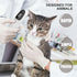 QCdeSoulBLV 32-42.9 5x1.5 Ear Thermometer for Pet, Accurate Ear Temperature Thermometer, Digital USB Rechargeable