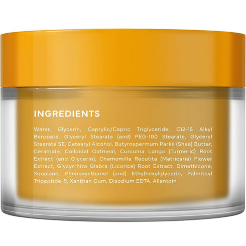 Turmeric Clay Mask for Facial Skin Care - 2 oz - with Vitamin C and Manuka Honey, Dark Spots Treatment
