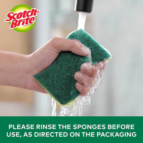 Scotch-Brite Heavy-Duty Scrub Sponge for Tough Cleaning