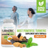 Turmeric Curcumin with Bioperine, 360 Veggie Capsules, 2250mg 95% Curcuminoids with Black Pepper Supplement Pack
