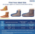 REVIX Microwavable Booties for Cold Feet Moist Heat Therapy, Heated Slippers Women & Men for Soothing Cold Foot