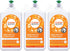 Baby Bottle & Dish Soap, Pack of 3 - EcoGarantie Certified, 100% Organic & Natural, Scent-Free
