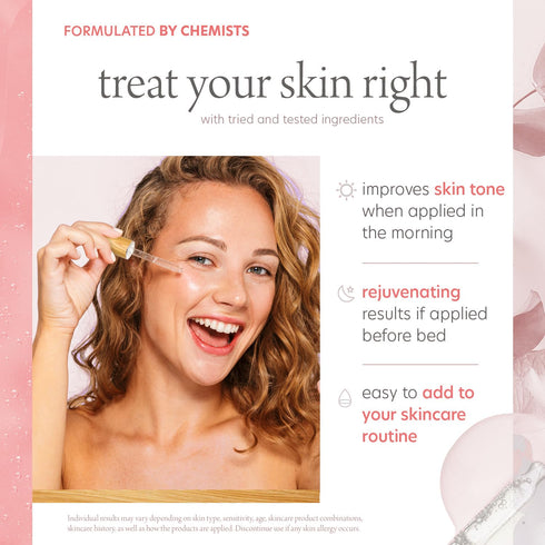 Retinol and Niacinamide Face Serum, Treats Blemishes, Acne Marks & Dark Spots, Brightening & Anti-Aging Facial Serum,