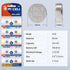 PKCELL 10Pcs LR626 377 SR626sw 1.5Volt AG4 Battery Watch Battery Alkaline Button Cell Batteries