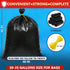 LONGOMA 33 110 Count 1.7 32" 40" 30 31 32 Commercial Gallon Trash Bags, Heavy Duty Garbage Bags MIL, x Large Black Can
