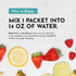 Pack 10 Packets 3:1 JUST INGREDIENTS Electrolyte Sample Stick Variety | Hydration Powder | Real Fruit Electrolytes |
