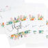 100 Pack Paper Cookie Bags - 7.5 x 5 Inch for Party Favors, Treats, and Candy with Floral Thank You Design