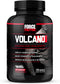 Force Factor Volcano Pre Workout Supplement for Men, 120 Capsules with Creatine & L-Citrulline