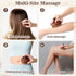 Xelsluthe Wooden Scalp Massager Head Massage Hair Brush, Manual Hair Scalp Scrubber Massager Tool, Gua Sha Brushes Body