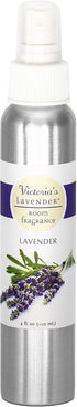 Victoria's 4 oz Lavender Room Spray, All-Natural Essential Oil Air Freshener & Odor Eliminator