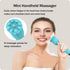OJEKAI IPX65 10 Mini Handheld Massager, Waterproof Portable Massager with Soft Silicone, Full Body Muscle Relief