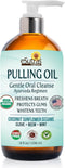 eSutras Pulling Oil Herbal Mouthwash, Coconut Sesame Sunflower Oils, Mint Clove, Whitens Teeth