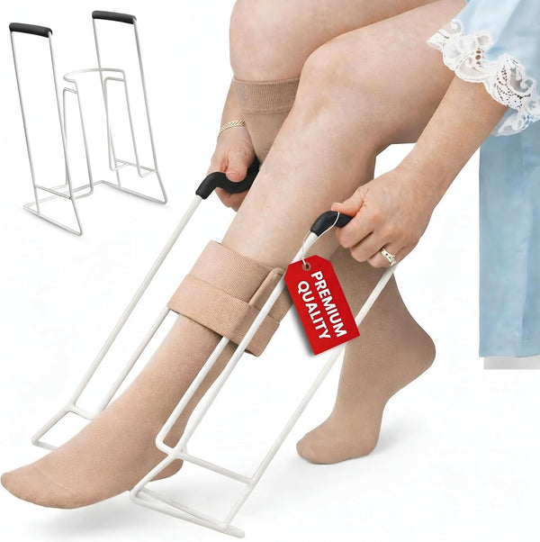 IKEVEE Premium Sock Aid Compression Hose for Women Men Aide Assistance Device Puller