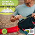 Biodegradable Dental Floss Picks, Individually Wrapped, Eco-Friendly Toothpick Stick Soft on Gums & Teeth, Unflavored,