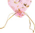 Volanic 100PCS 4X6 Inch Sheer Heart Organza Bags with Drawstring for Christmas Candy Jewelry Party Favors