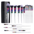 BS-MALL Makeup Brushes Kit - Premium Synthetic Makeup Tools Set with 18 Pcs for Foundation, Contour, and Lip