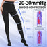 women,20-30mmHg Medical Compression Pantyhose for Graduated Tights,Opaque Closed Toe Compression Stockings,High Waist