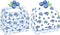 umoni Blueberry Party Favor Treat Box Blueberry Baby Shower Decorations 12PCS Blueberries Birthday