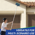 BOOMJOY Wall Cleaner Mop - Foldable Panel, 72" Long Handle, Cleaning Mop Duster for Walls, Ceilings, Baseboards, Floors