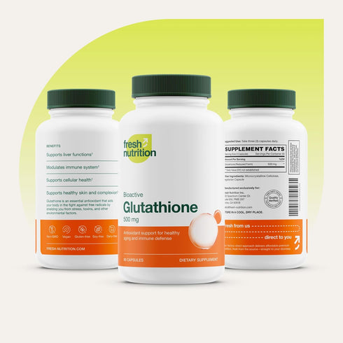 Glutathione Supplement Capsule - Strongest DNA Verified Reduced Glutathione, Vegan Friendly, Non-GMO, Gluten & Soy Free