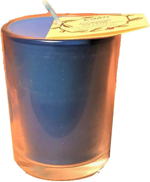 Hank's Garden Calm Stress Relief Aromatherapy Soy Wax Candle - Bergamot, Lavender, Geranium, Amber
