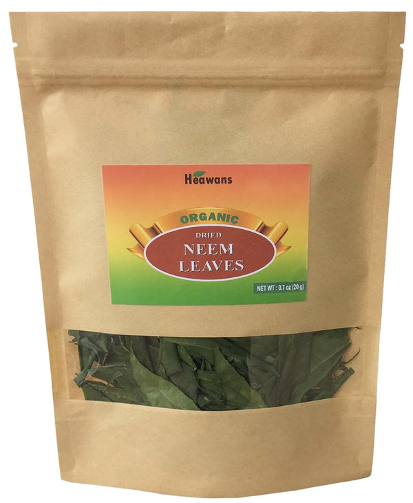 Naturally Grown Dried Neem Leaves Whole, 0.7 oz