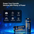 CR123A 3V Lithium Batteries, Non-Rechargeable, for Flashlights, Security Devices, 12 Pack