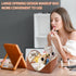 Large Capacity Travel Cosmetic Bag, Waterproof Toiletry Bag, Women Portable Makeup Bag with Handle and Divider