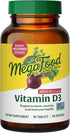 MegaFood Vitamin D3 2000 IU (50 mcg) - 90 Tablets, Immune Support, Vegetarian, Non-GMO, Kosher