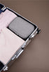 Rownyeon Waterproof Makeup Train Cases, Portable Cosmetic Organizer with Adjustable Dividers for Makeup Brushes,