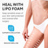 IMPRESA 3-Pack Liposuction Foam Pads, White 8 x 11 x 0.5 in Medical Foam Padding for Recovery, Hypoallergenic &