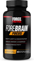 Force Factor Forebrain Focus Brain Booster - 60 Capsules, Nootropic Brain Support Supplement for Clarity & Concentration