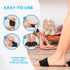 Metatarsal Sleeves Inserts with Gel Pads - 4 Pieces for Immediate Pain Relief, Soft Padding for Men and Women (Black)