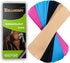 Kinesiology Tape Precut, 40 Strips - Pro Elastic Athletic Tape for Joint Support & Muscle Pain Relief, Hypoallergenic