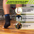 Pro-Tec Athletics Achilles Sleeve with Dual Gel Compression Strips, Achilles Tendon Support for Tendinitis Relief