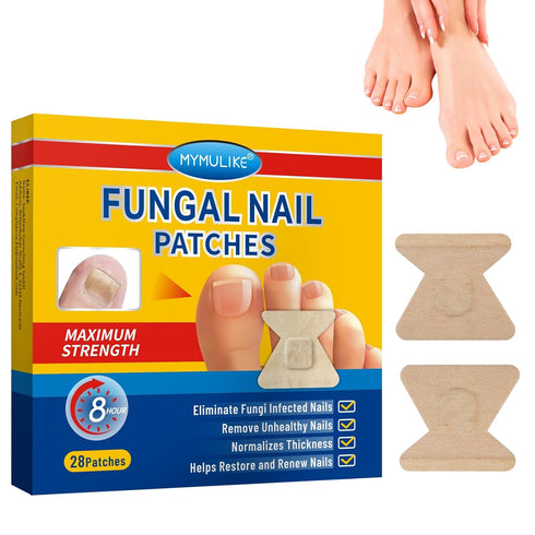 Nail Repair Patches Extra Strength, 28 Count for Damaged Nails, Nighttime Renewal Patches