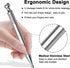 Acupuncture Pen - Stainless Steel Deep Tissue Acupressure Pen - Manual Acupuncture Pen for Full Body Meridian Pain Relief and Face Massage