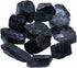 Black Tourmaline Crystals, Bulk Crystals and Healing Stones, Raw Crystals for Decoration, Wicca, Reiki, Chakra (1LB)