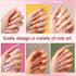 ROSALIND Poly Nail Gel Kit - 20 Colors + 76 Nail Art Accessories | Clear Nude Poly Nails Gel Kit Starter with Mini UV
