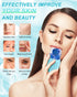 Ice Roller for Face & Eye, Beauty Facial Ice Rollers for Puffiness Relief, Massage Skin Care Tools (Blue)