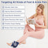 AOBOCO Ankle Heating Pad for Pain Relief - Adjustable Heated Ankle Brace for Plantar Fasciitis/Achilles Tendinitis with