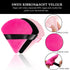 Powder Puffs for Face Powder 15 PCS Triangle Powder Puff Velvety Soft Reusable Makeup Puff for Powder and Liquids,Makeup Sponge Under Eye and Corner Makeup Tools(Black&Rose Red&Pink)