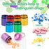 INKULTURE 01 Portable Aluminum Alloy Medicine Organizer Box Tablets Container Case Keychain Stackable & Waterproof