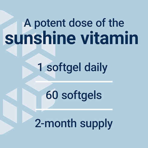 Life Extension Vitamin D3 175 mcg (7000 IU), 60 Softgels, Immune System Support, Bone Health, Brain Performance,