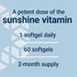 Life Extension Vitamin D3 175 mcg (7000 IU), 60 Softgels, Immune System Support, Bone Health, Brain Performance,